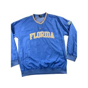 Vintage Nike Florida Gators Windbreaker Pullover Men’s Large Center Swoosh Logo